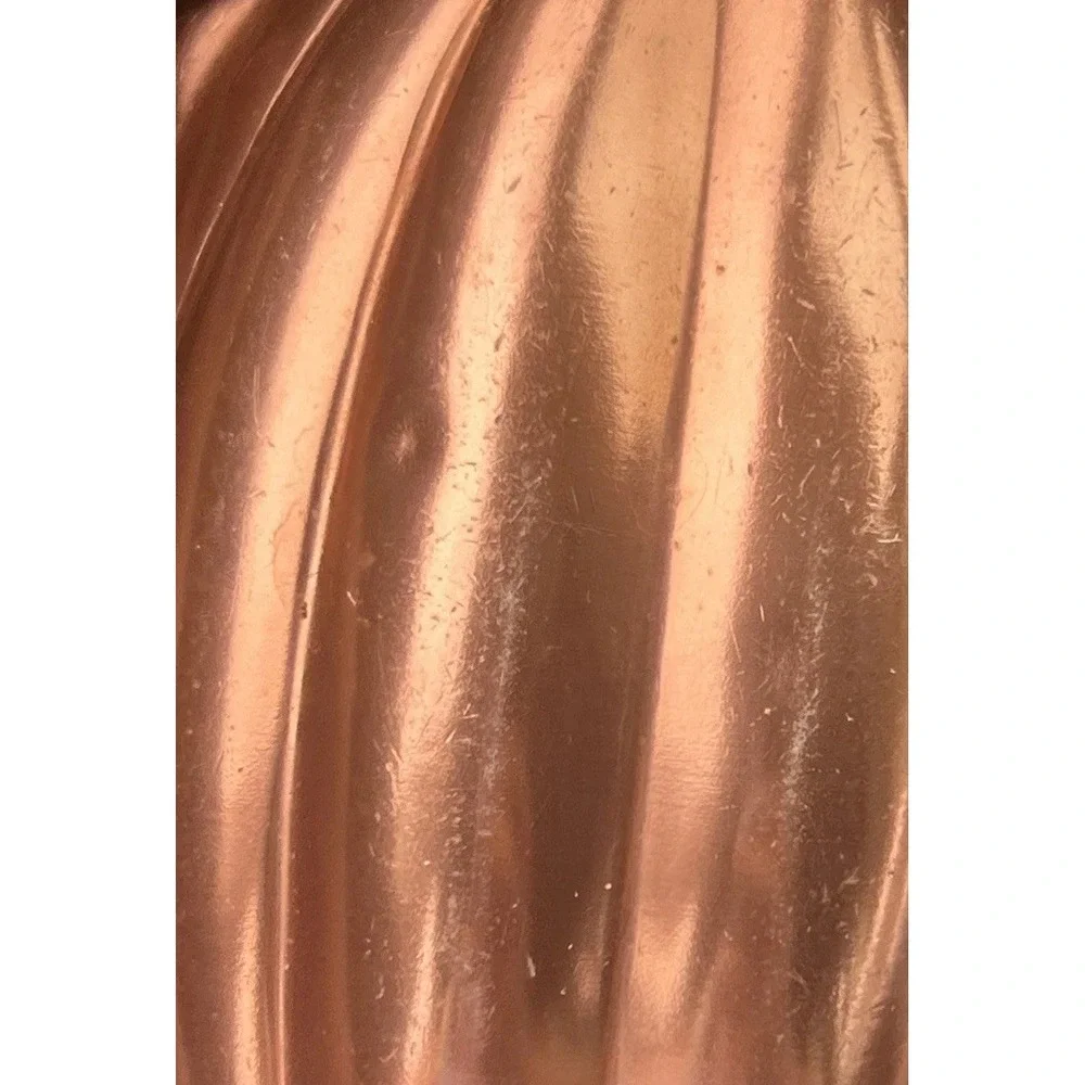 LOT of 3 Copper Toned Cake Pan Jello-O Mold Wall Hangings Vintage Baking